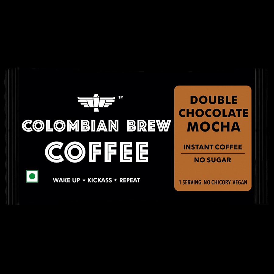 Colombian Brew Coffee Double Chocolate Mocha Instant Coffee