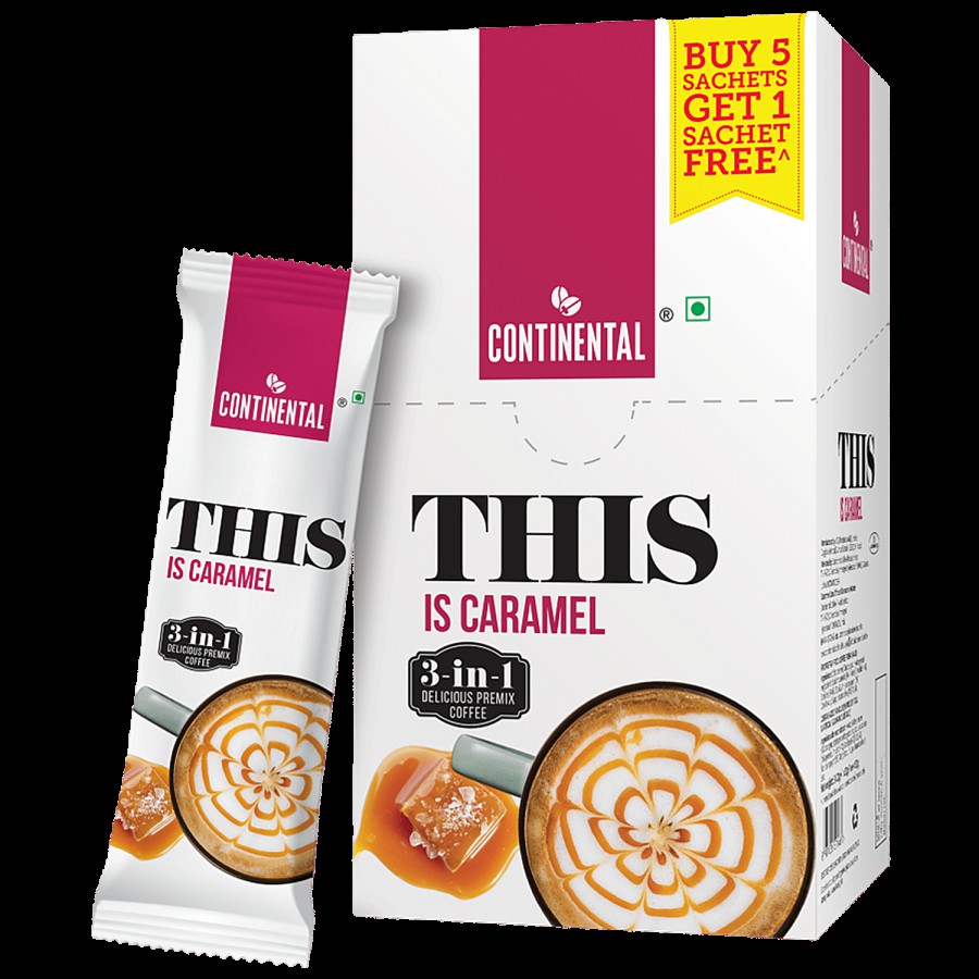 Continental This Caramel 3-In-1 Premix Coffee