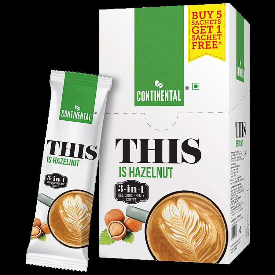 Continental This Hazelnut 3-In-1 Premix Coffee