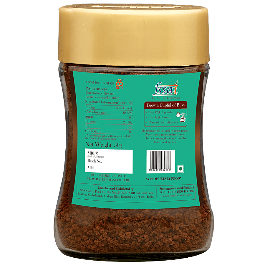 LEVISTA Instant Coffee - Hazelnut Flavour