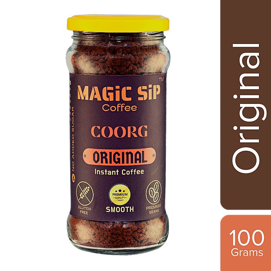 MAGICSIP COFFEE MAGICSIP COFFEE Coorg Original Instant Coffee - Smooth