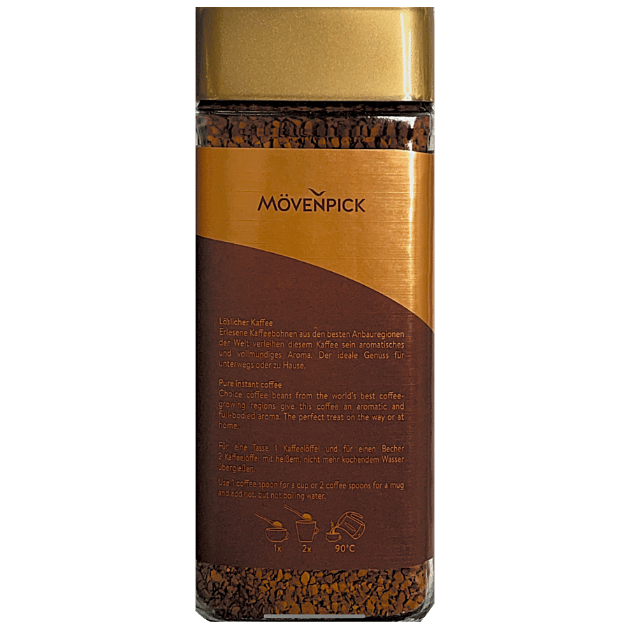 Movenpick Gold Original Instant Coffee - 100% Arabica