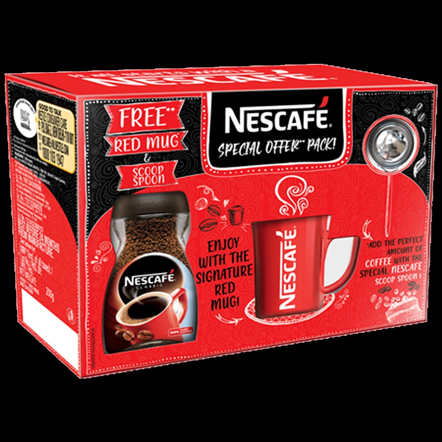 Nescafe  Classic 100% Pure Instant Coffee - Special Offer Pack