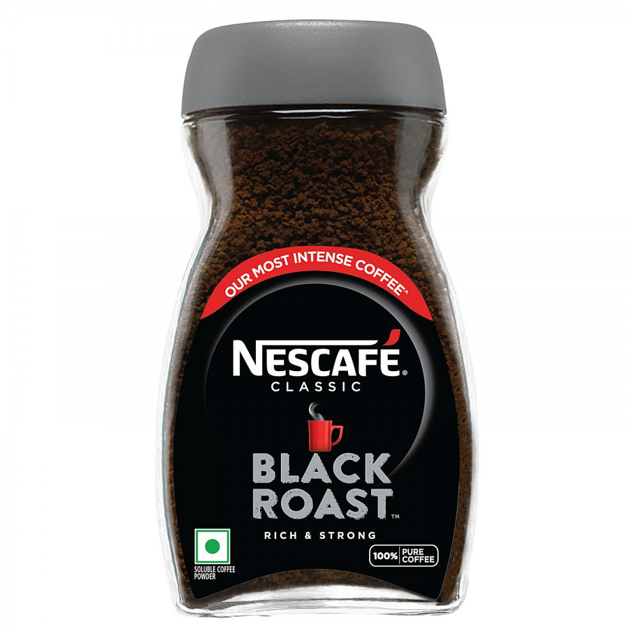 Nescafe Classic Black Roast Instant Coffee - Rich