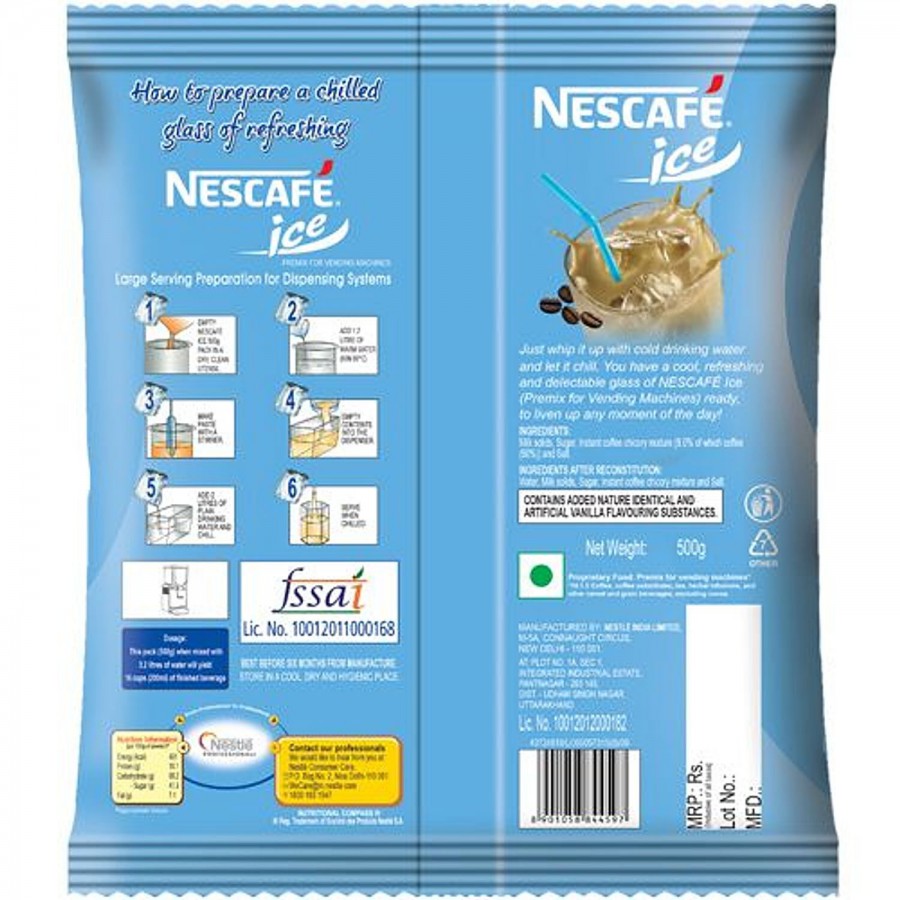 Nescafe  Ice Premix For Vending Machines