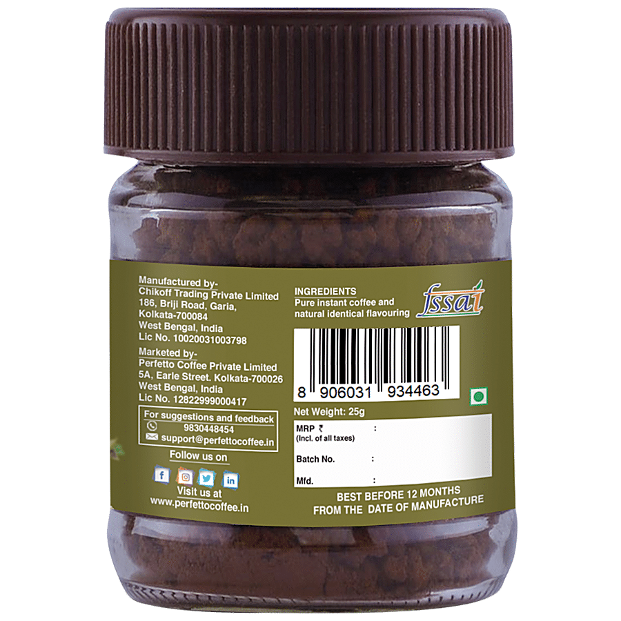 Perfetto Flavoured Instant Coffee - Smoky Cardamom