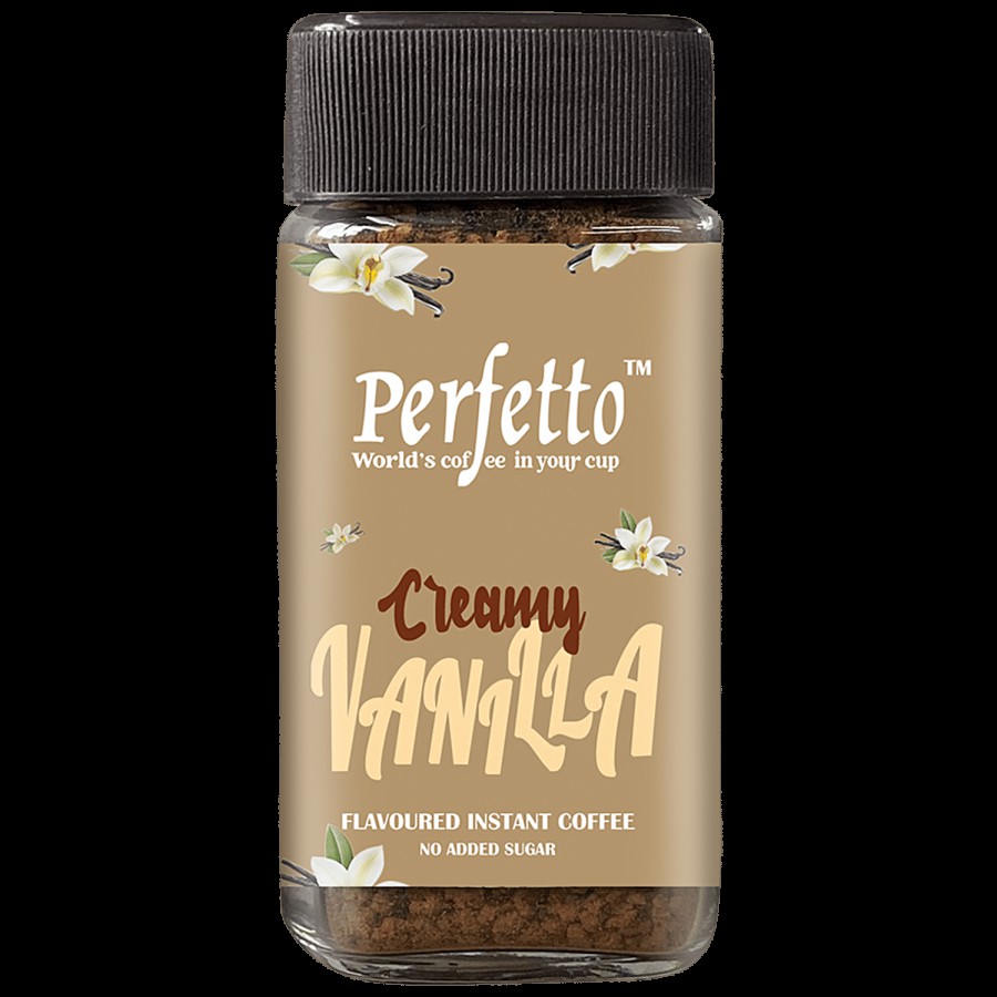 Perfetto Flavoured Instant Coffee - Creamy Vanilla