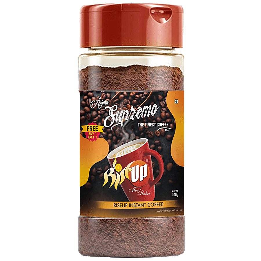 Riseup Blended Instant Coffee Powder - Aroma Supremo