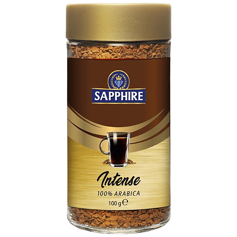 Sapphire  Intense InstantÃ‚Â CoffeeÃ‚Â - 100% Arabica