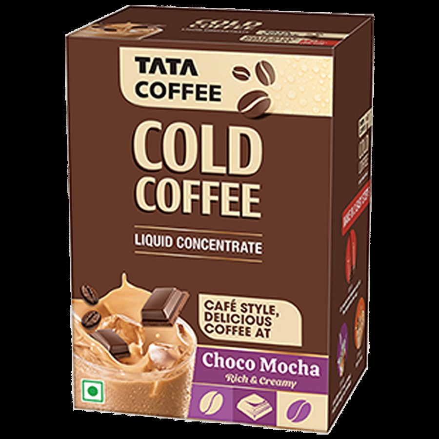 Tata Coffee Choco Mocha Cold Coffee - Liquid Concentrate