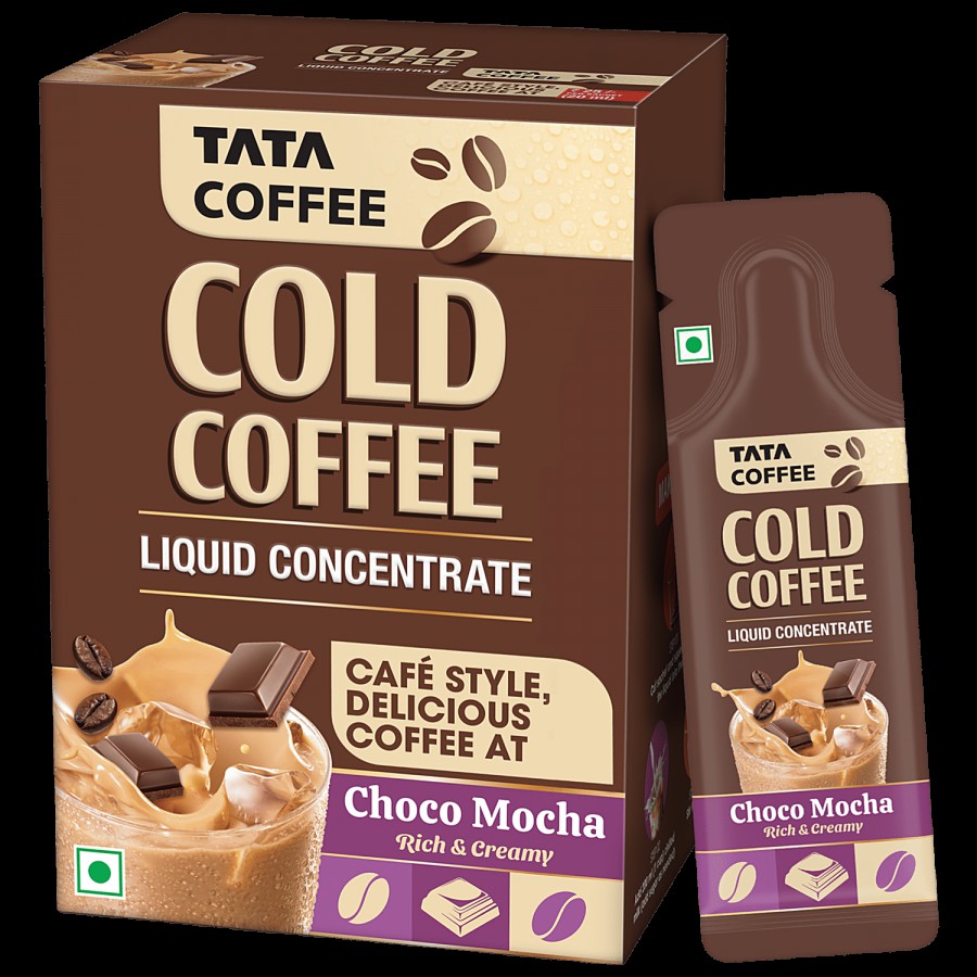 Tata Coffee Choco Mocha Cold Coffee - Liquid Concentrate