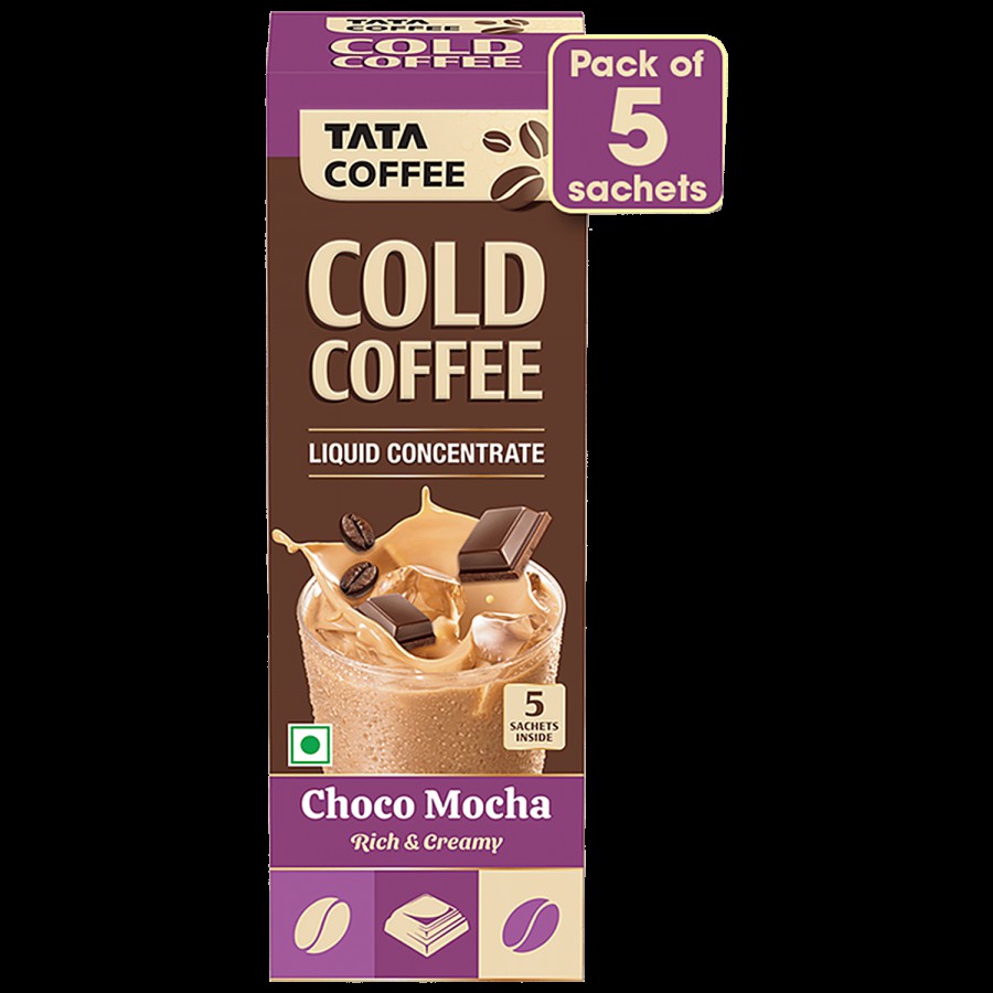 Tata Coffee Cold Coffee Liquid Concentrate - Choco Mocha