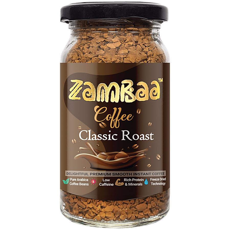 Zambaa Premium Smooth Instant Coffee - Classic Roast