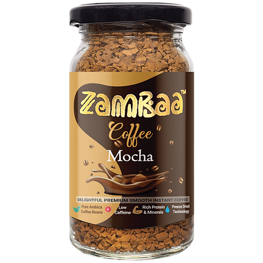 Zambaa Premium Smooth Instant Coffee - Mocha