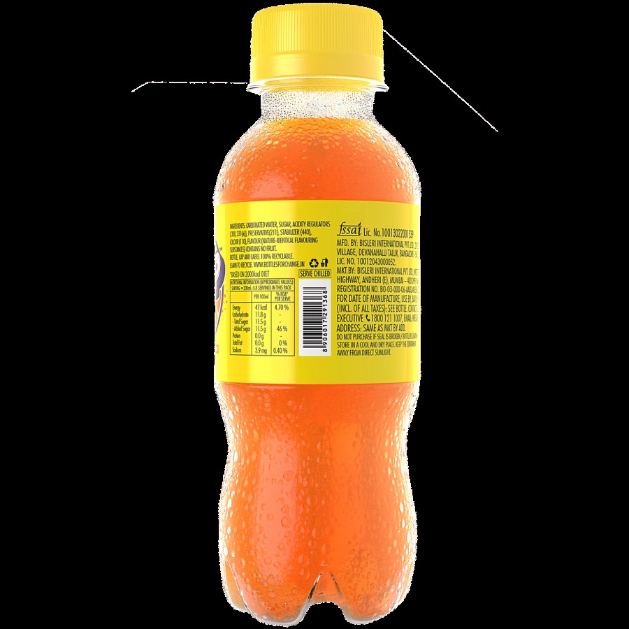 Bisleri  Pop Orange Flavoured Soft Drink