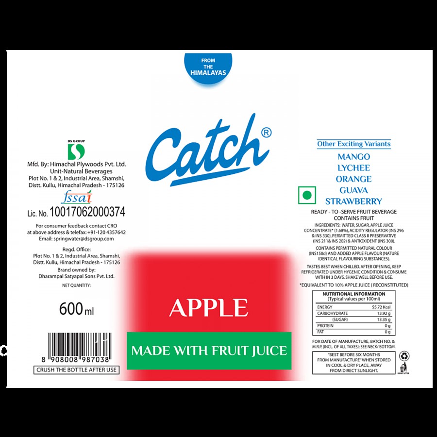 Catch Apple Juice