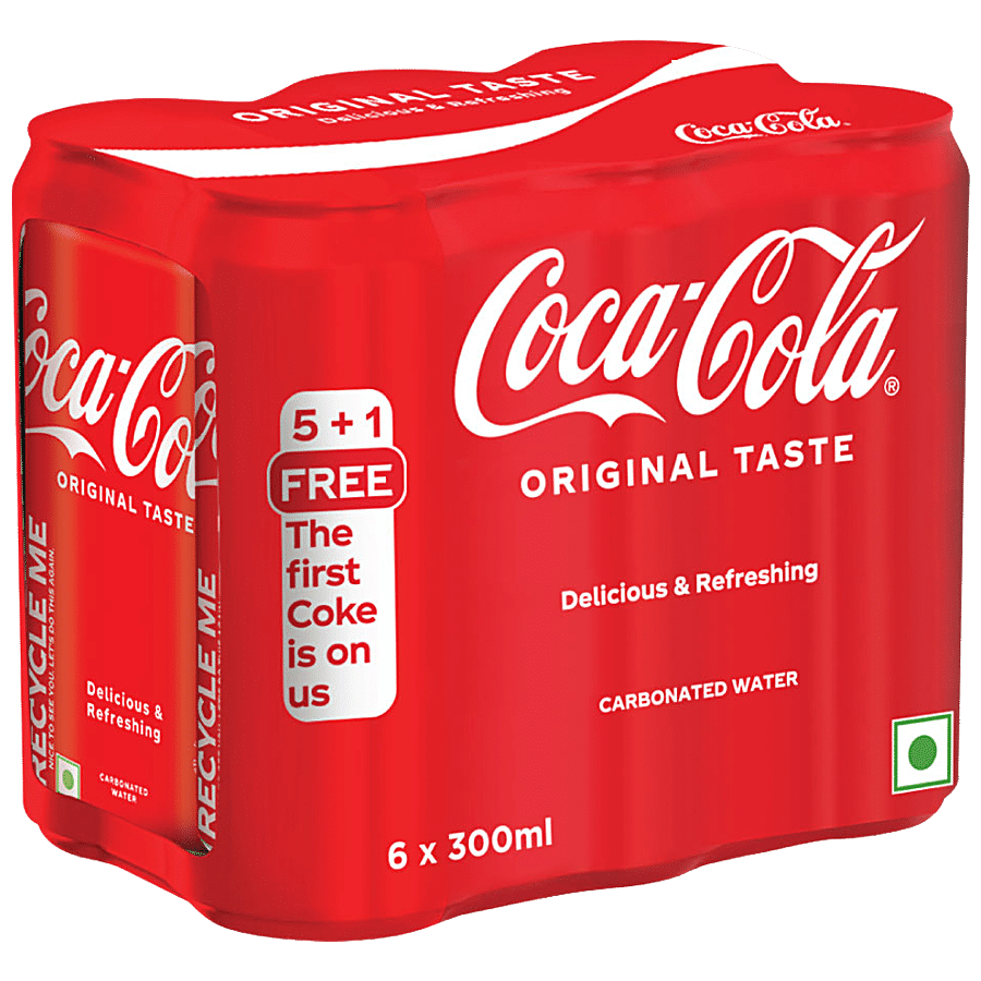 Coca Cola Original Cold Drink - Carbonated Water