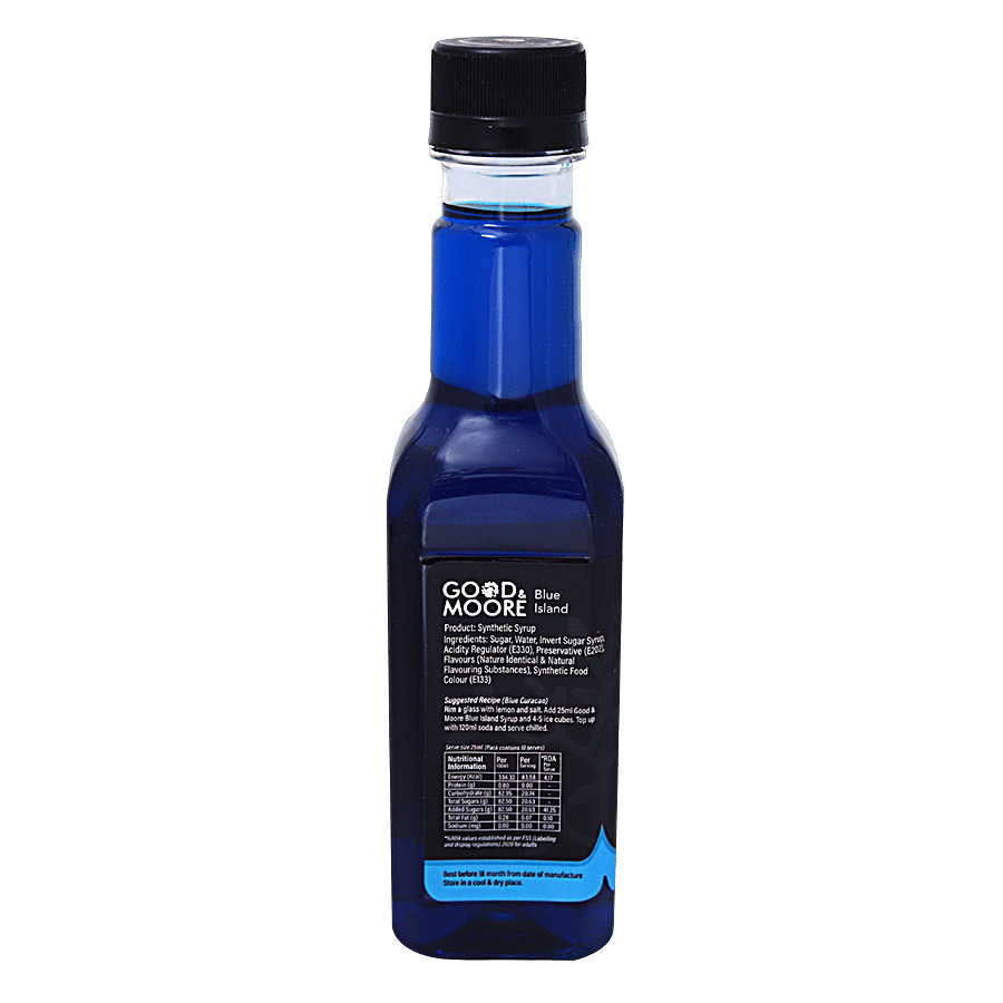 GOOD & MOORE Blue Island Syrup