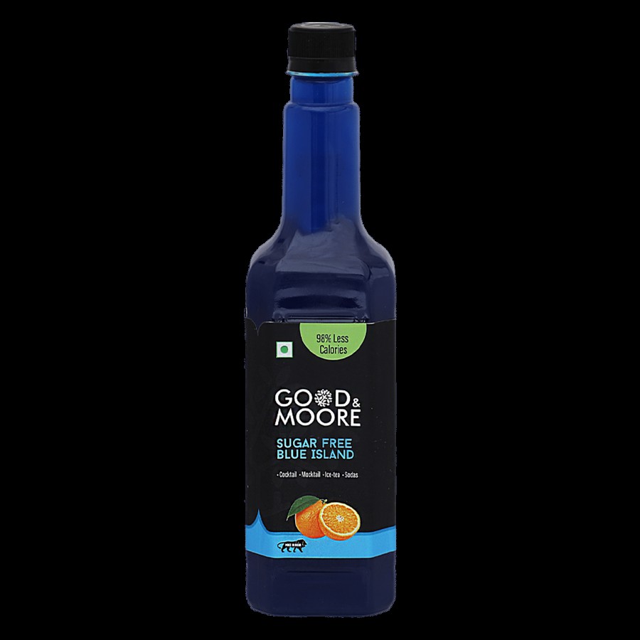 Good & Moore Sugar Free Blue Island Syrup