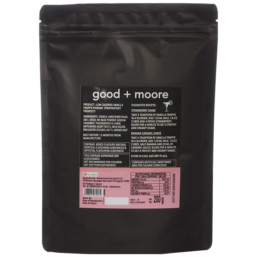 Good & Moore Vanilla Delight Mix - For Frappe