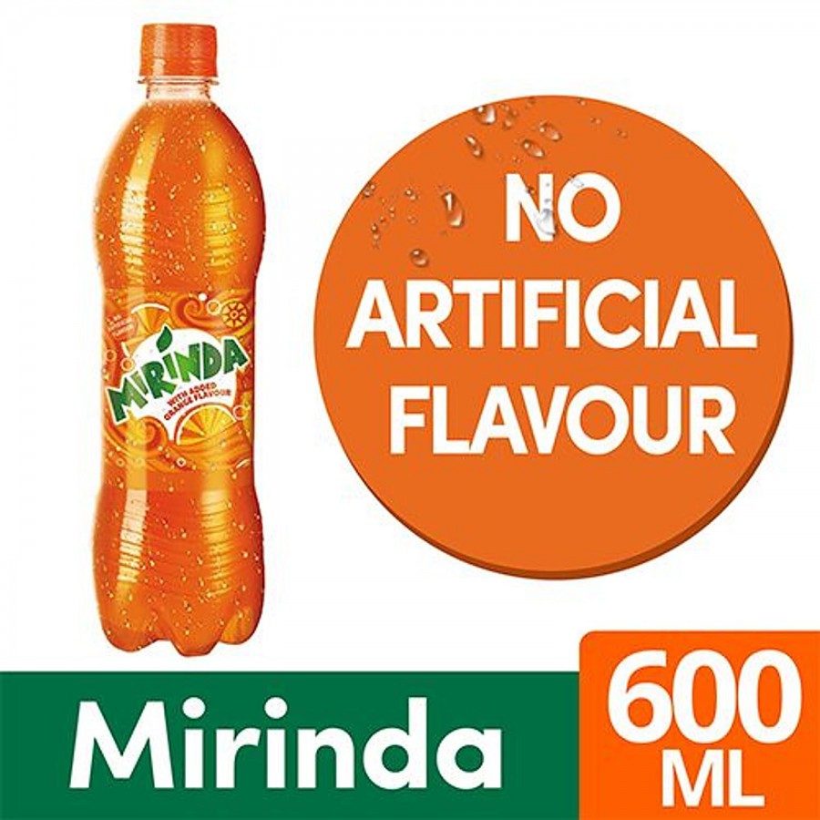 Mirinda Soft Drink - With Added Orange Flavour