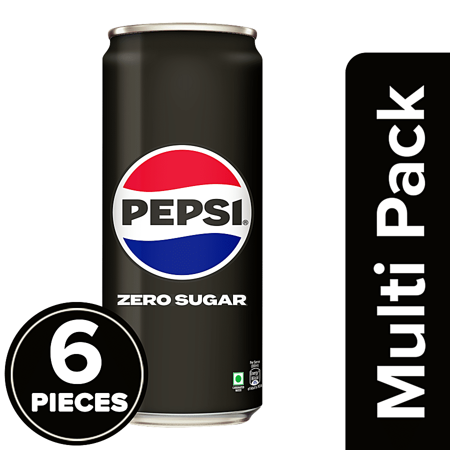 Pepsi Black Soft Drink - Zero Sugar