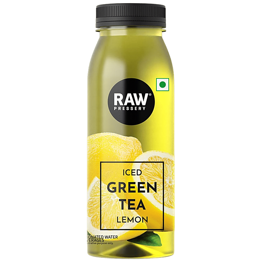 Raw Pressery Iced Green Tea - Lemon