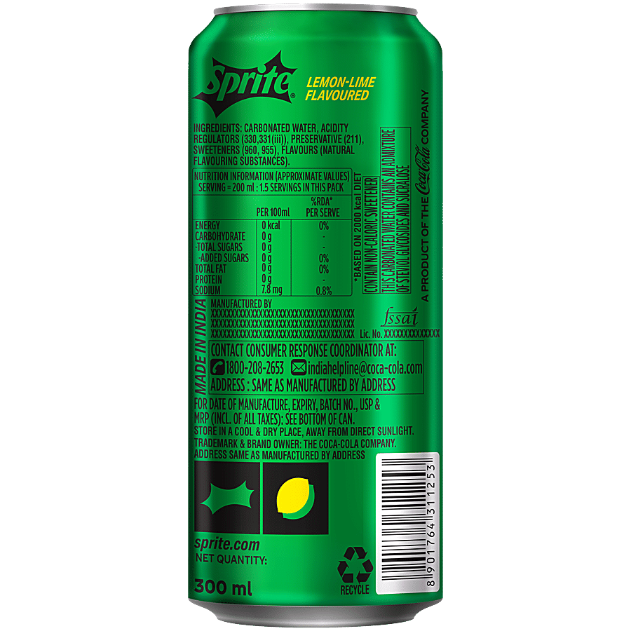 Sprite Zero Sugar