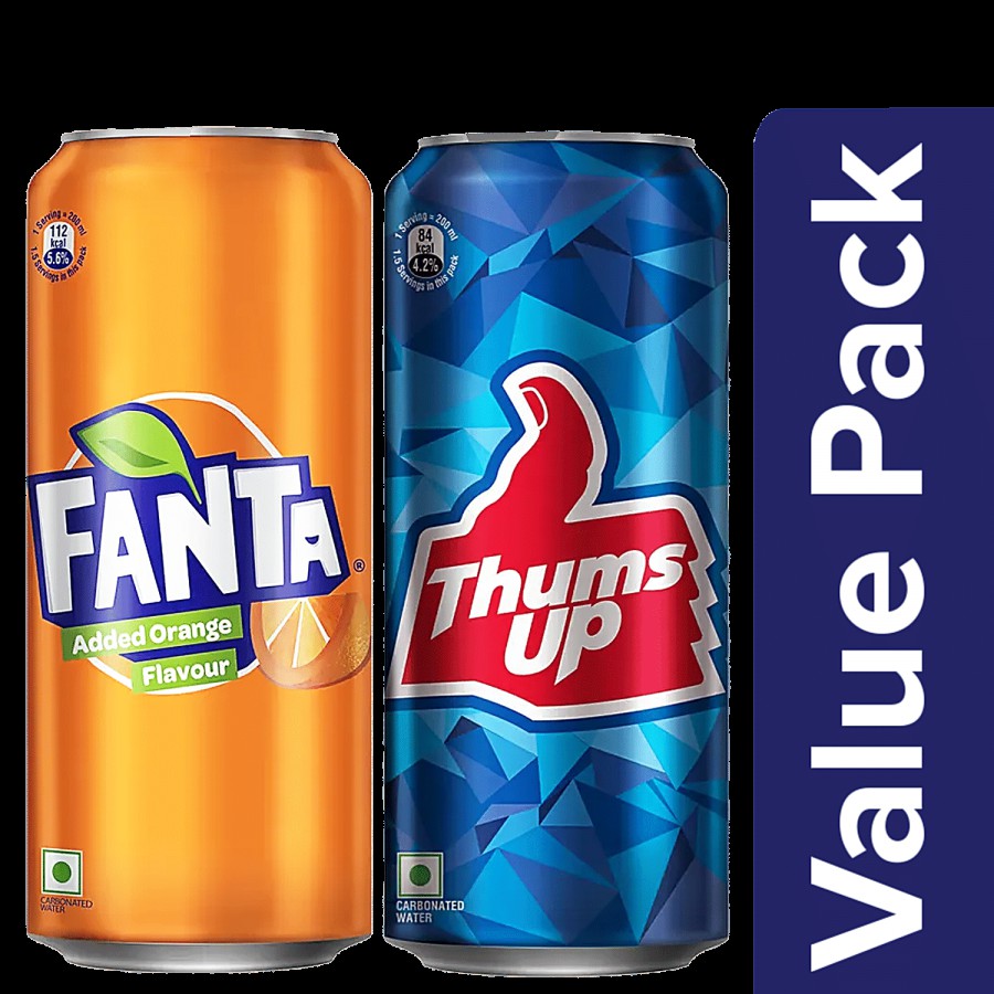 bb Combo Thums Up Soft Drink + Fanta Soft Drink Orange Flavoured