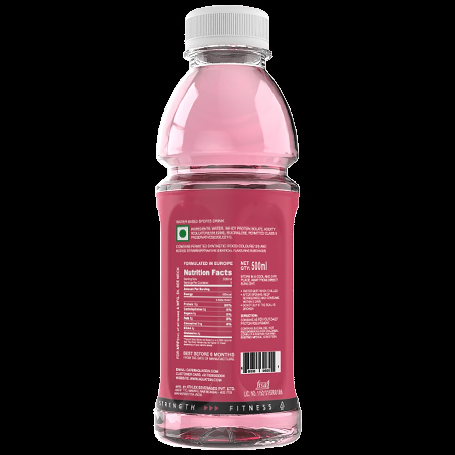 AQUATEIN 10g Protein Water - Strawberry