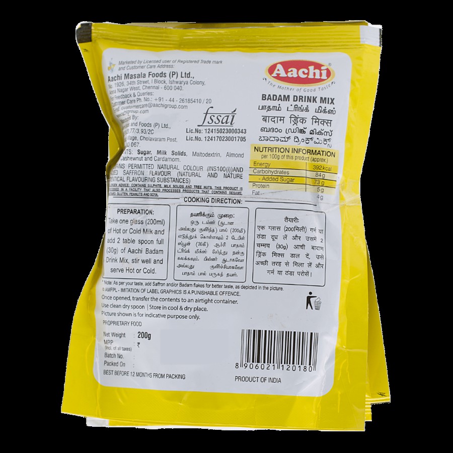 Aachi Badam Drink Mix