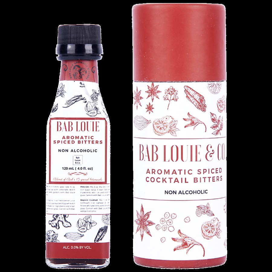 Bab Louie & Co. Aromatic Spiced Bitters - Non-alcoholic