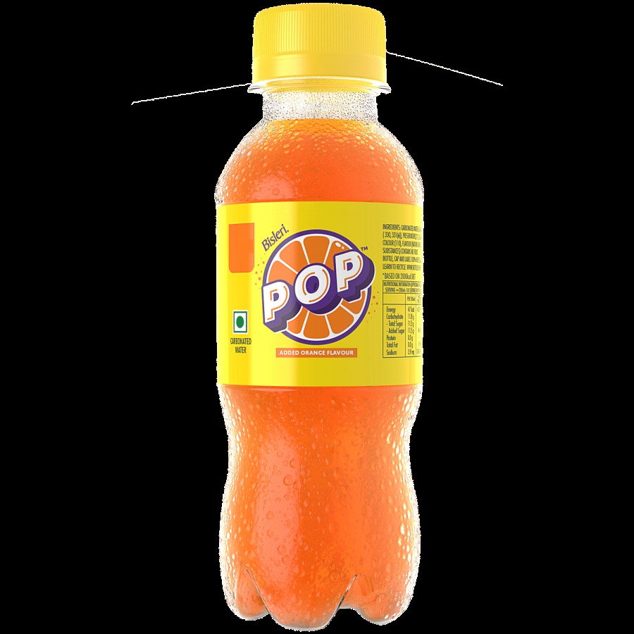 Bisleri  Pop Orange Flavoured Soft Drink