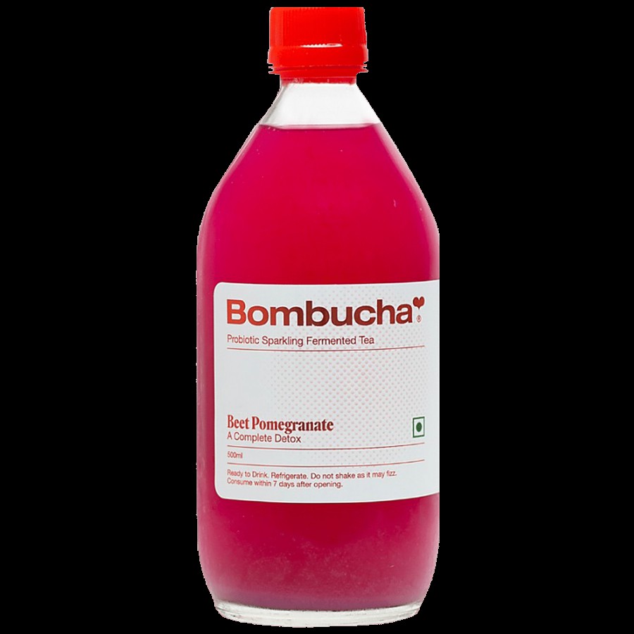 Bombucha Beet Pomegranate Kombucha