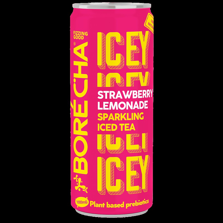 Borécha Icey Strawberry Lemonade Sparkling Iced Tea