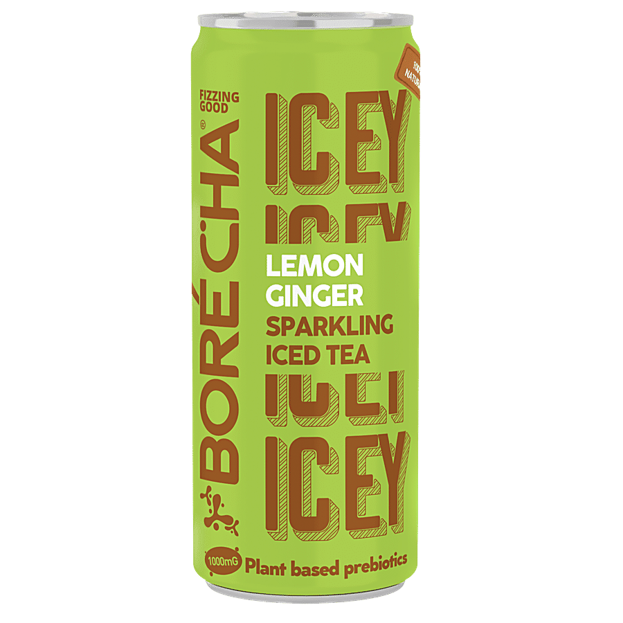 Borecha Icey Lemon Ginger Sparkling Iced Tea