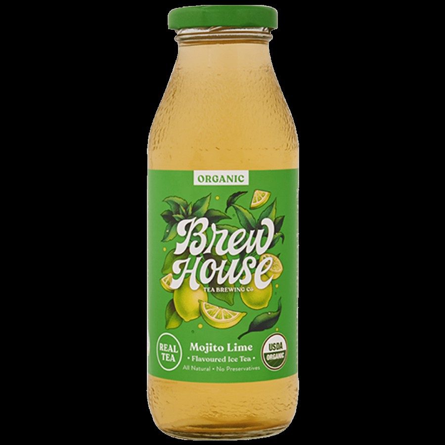 Brewhouse Tea Brewing Co. Organic Mojito Lime Ice Tea