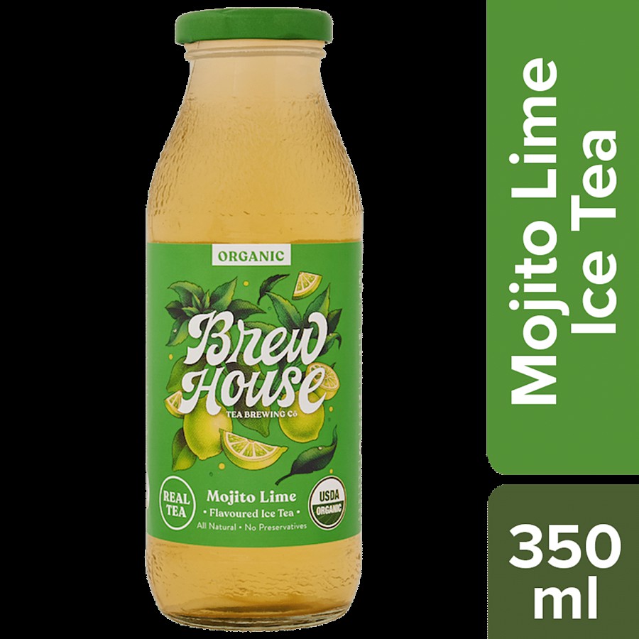 Brewhouse Tea Brewing Co. Organic Mojito Lime Ice Tea