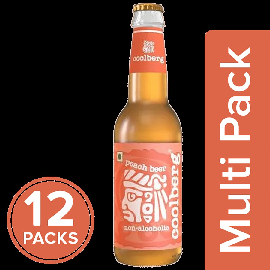 Coolberg Non Alcoholic Beer - Peach