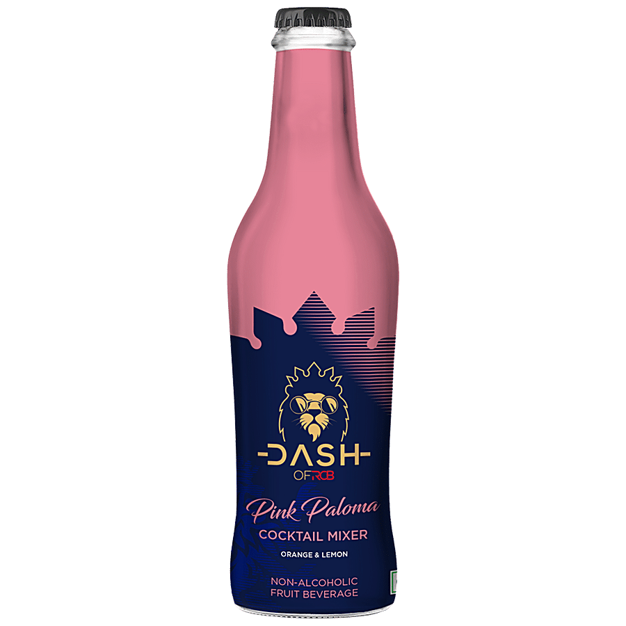 Dash of RCB Pink Paloma Cocktail Mixer - Non-Alcoholic Fruit Beverage