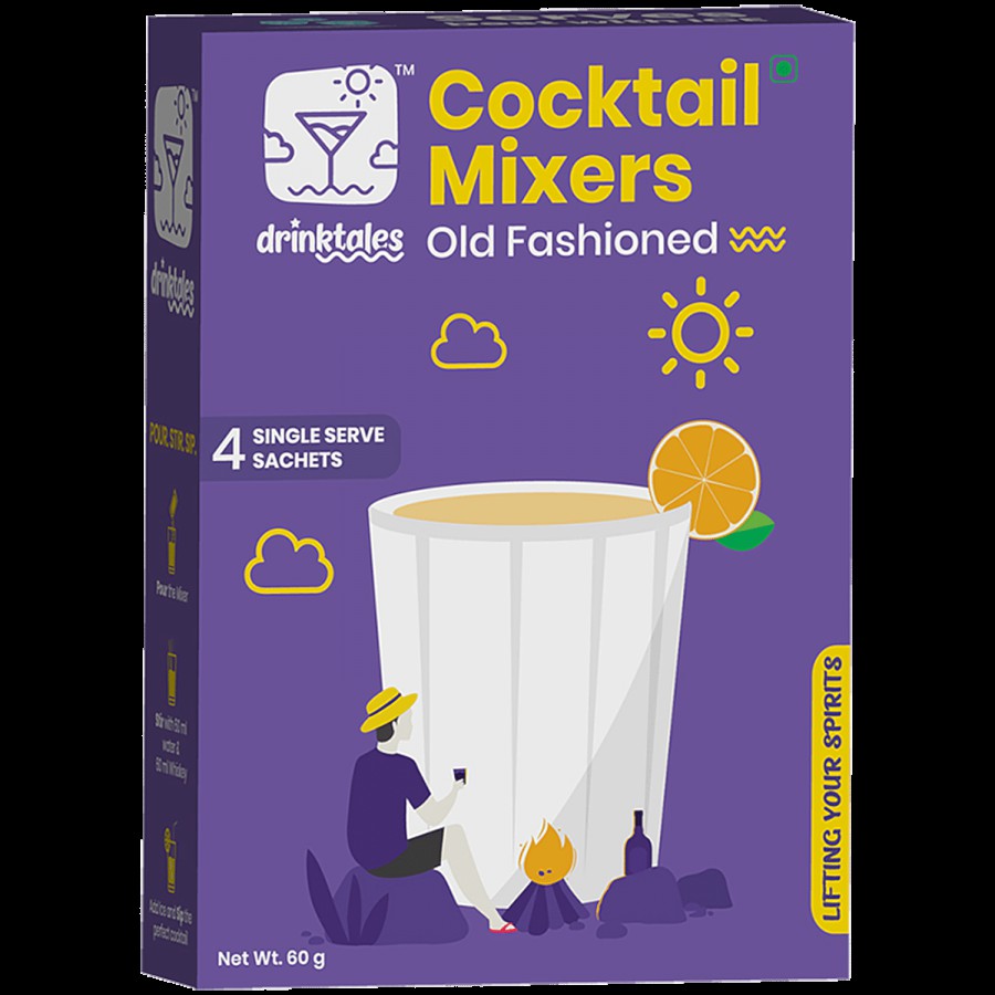 Drinktales Cocktail Mixers - Old Fashioned