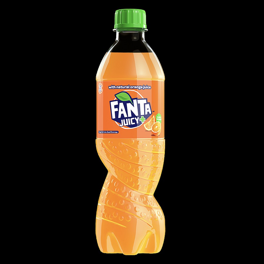 Fanta Juicy+ Soft Drink - With Natural Orange Juice