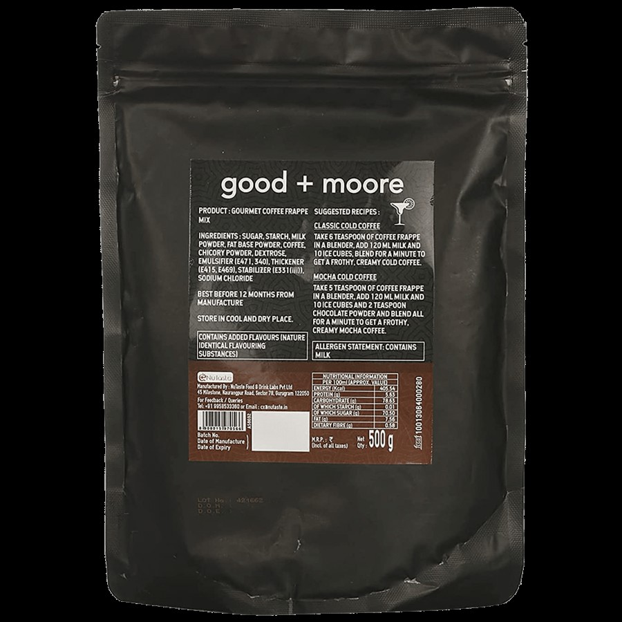 Good & Moore Gourmet Coffee Frappe Mix