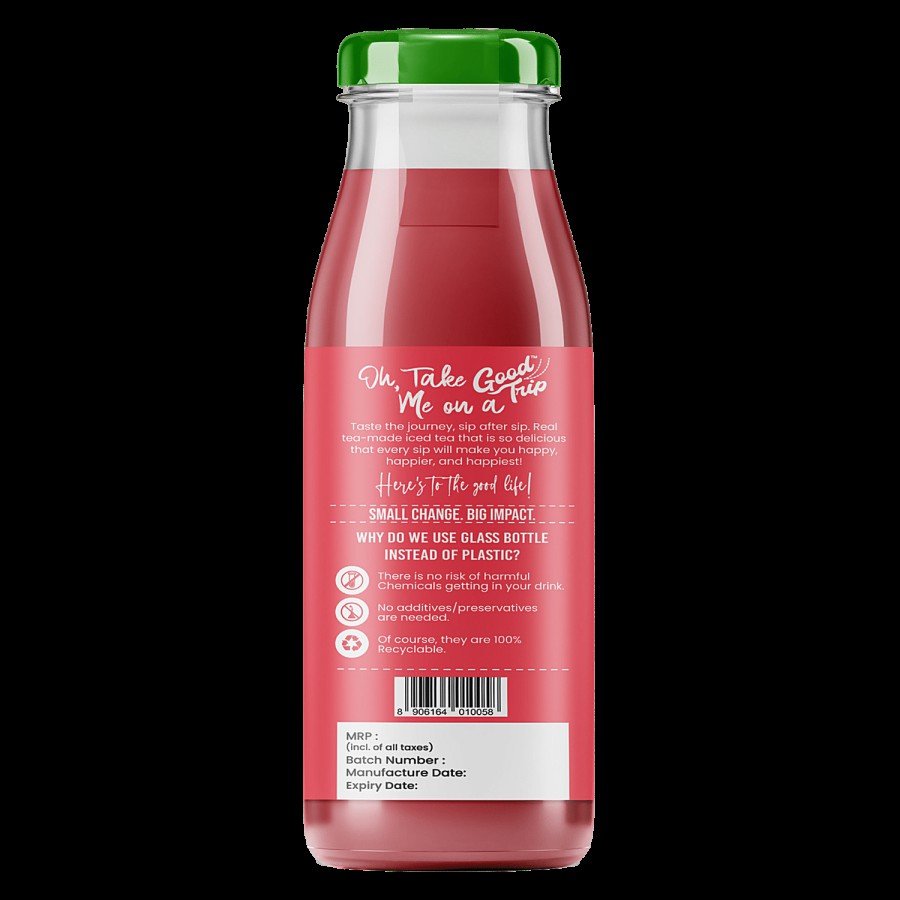 Good Trip  Hibiscus Cranberry Iced Tea