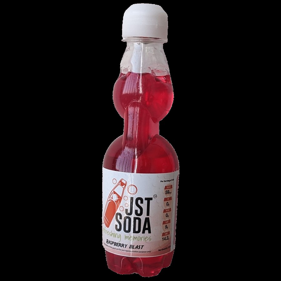 JST Soda Raspberry Blast Goli Soda - Refreshing Taste