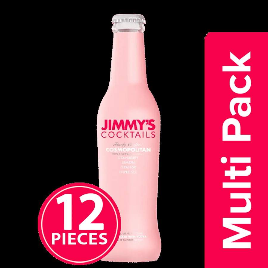 Jimmys Cocktails Non Alcoholic Beverage - Cosmopolitan Cocktail Mixer