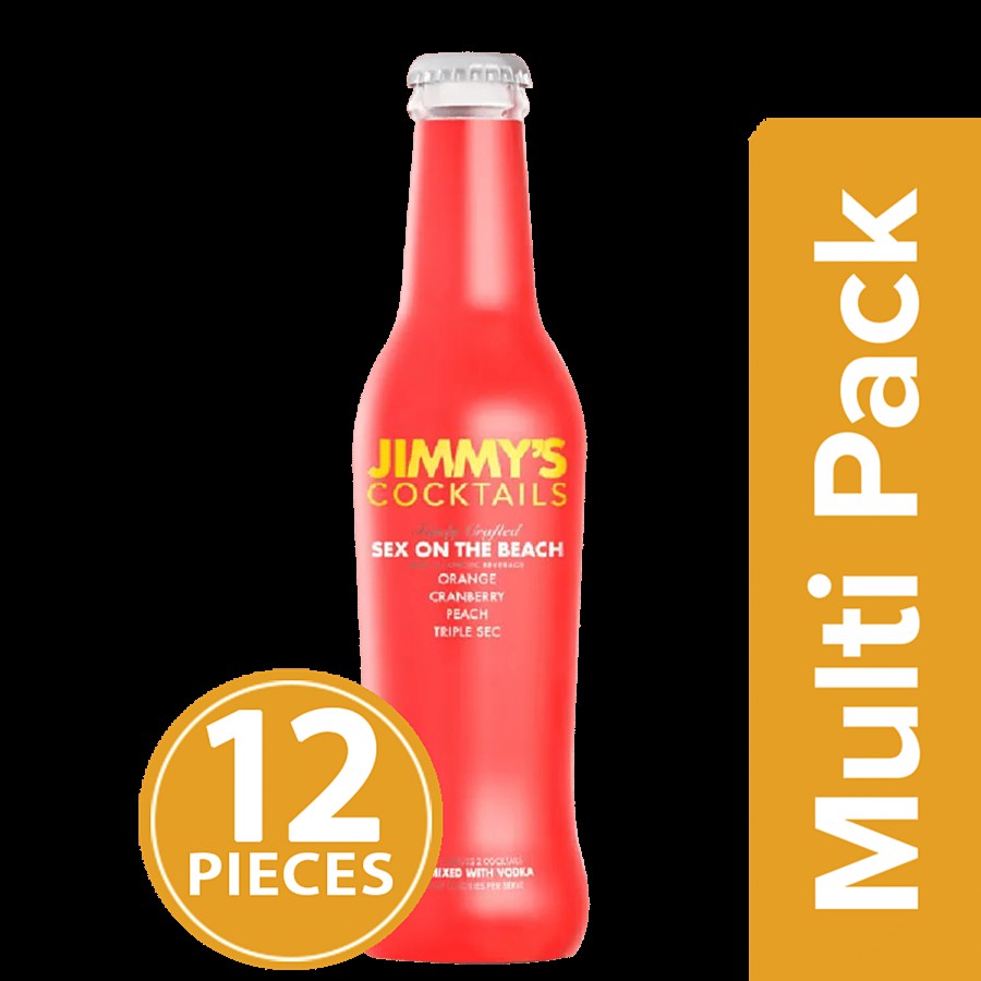 Jimmys Cocktails Non Alcoholic Beverage - Sex On The Beach Mixer