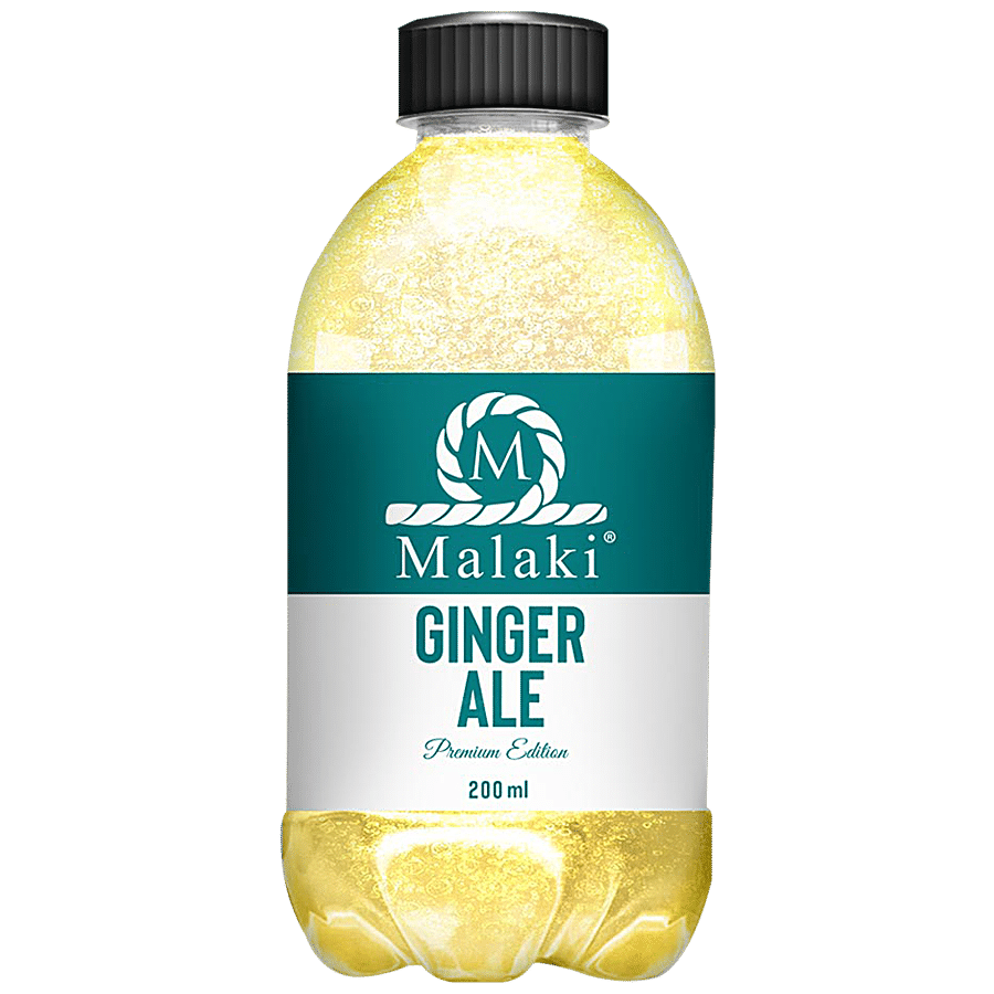 Malaki Ginger Ale - Low-Calorie Beverage