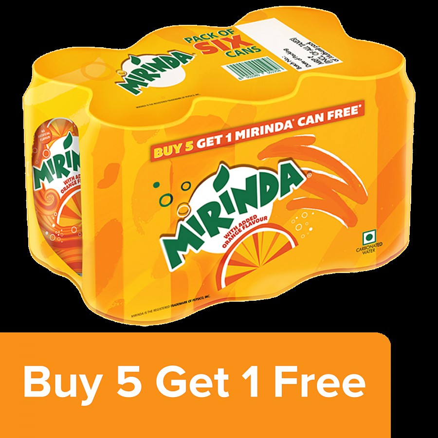 Mirinda Soft Drink - Orange Flavour