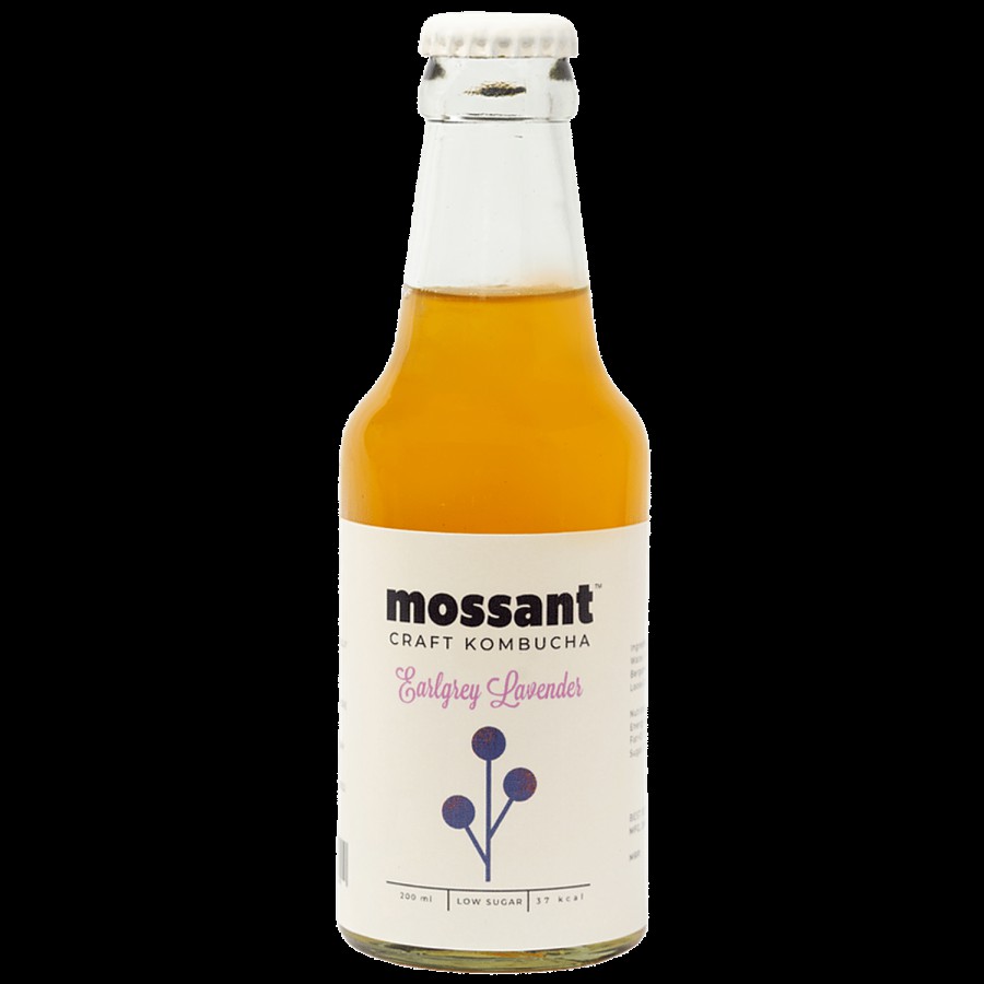 Mossant Earlgrey Lavender Kombucha - Low Sugar